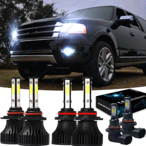 Faro LED + luces antiniebla para Ford Expedition Explorer 2003 2004 2005 2006 - Imagen 1 de 12