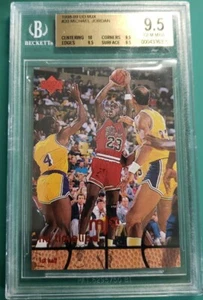 1998-99 Upper Deck MJX MJ Timeline #20 Michael Jordan BGS 9.5 GEM MINT - Picture 1 of 3