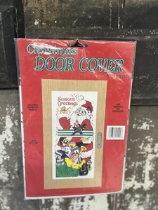 Vintage Christmas Door Panel New Old Stock. 27” X 60” - Picture 1 of 3