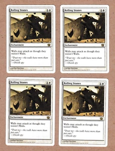 MTG - 4X Rolling Stones X4 - 8th Edition - Rare NM/MT - Playset - Picture 1 of 2