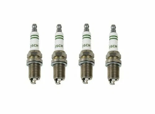 Серебряная свеча зажигания BOSCH OE 4 шт. для 1993-1999 VOLKSWAGEN JETTA L4-2,0 л FR8DS - Изображение 1 из 2
