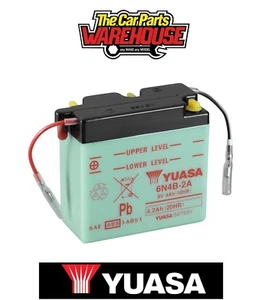 Yuasa 6N4B-2A 6V Moped Scooter Motorbike Motorcycle Battery No Acid - Picture 1 of 1