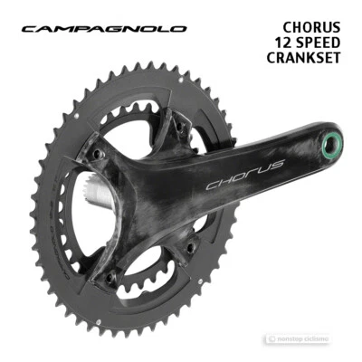 Juego de bielas Campagnolo CHORUS 12 velocidades carbono ultra par: COMPACTO 34/50T Foto 1 de 3