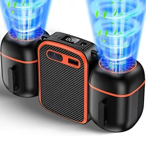 10000mAh Personal Waist Fan, 3 Speeds 12500RPM Strong Airflow, with up to 24H... - Afbeelding 1 van 9