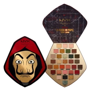 NYX Eyeshadow Palette ,  Netflix Money Heist Mask Palette , La casa de papel - Picture 1 of 7