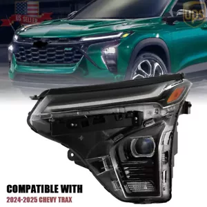 Faro lateral del conductor con faro proyector LED DRL para Chevy Trax 2024-2025 - Imagen 1 de 9