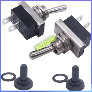 2pcs Kippschalter Wasserdicht 12V 25A Ein/Aus -Schalter (On/Off) KN2(D)-101 - Picture 1 of 8