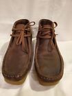 Clark's Collection Brown Crepe Sole Wallabes Men's Chukka Boot Size 9