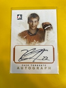 D63064  2007-08 ITG O Canada Autographs #AZT Zack Torquato