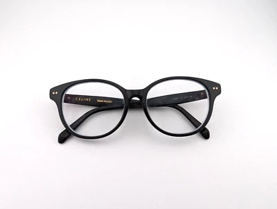 Gafas Celine, solo monturas, CL50007F 001 negras, 52-16-140, plástico, Italia Foto 1 de 4