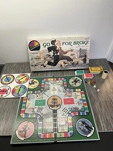 Vintage GO for BROKE BOARD GAME Spend a Million Game 1985 - 100%  COMPLETE - Picture 1 of 11