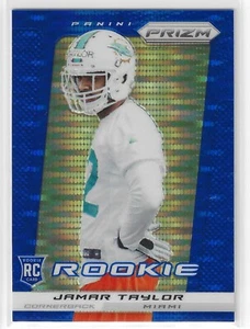 Jamar Taylor 2013 Panini Prizm Rookie Blue Pulsar Prizm RC Miami Dolphins - Imagen 1 de 2