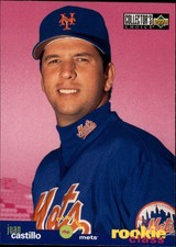 1995 Collector's Choice New York Mets Baseball Card #17 Juan Castillo