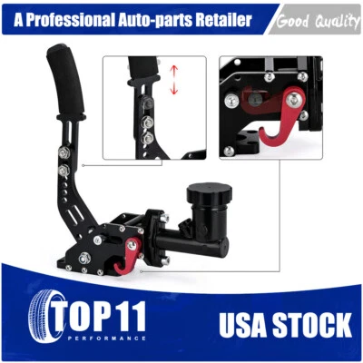 Hidráulico Negro Drift Hydro E-Brake Racing Freno de Mano Palanca Engranaje Bloqueo Tanque de Aceite Foto 1 de 4