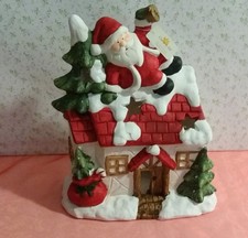 LANTERNA 'CASA DI BABBO NATALE' CLAYRE & EEF 81726 *