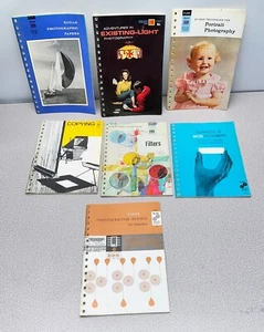 Lot of 7 Kodak 60's 70's Vintage Photography Camera Photo Books Data Book - Picture 1 of 11