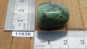 ZOISITE pierre roulée naturelle mineraux lithotherapie collection soin reiki - Imagen 1 de 1