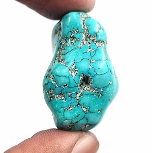 90-100 Ct Best Quality Arizona Natural Blue Turquoise Rough EGL Gemstone DSB - Picture 1 of 7