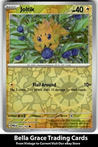 Joltik #064/182 SV04: Paradox Rift Pokemon Common Reverse Holo - Picture 1 of 2