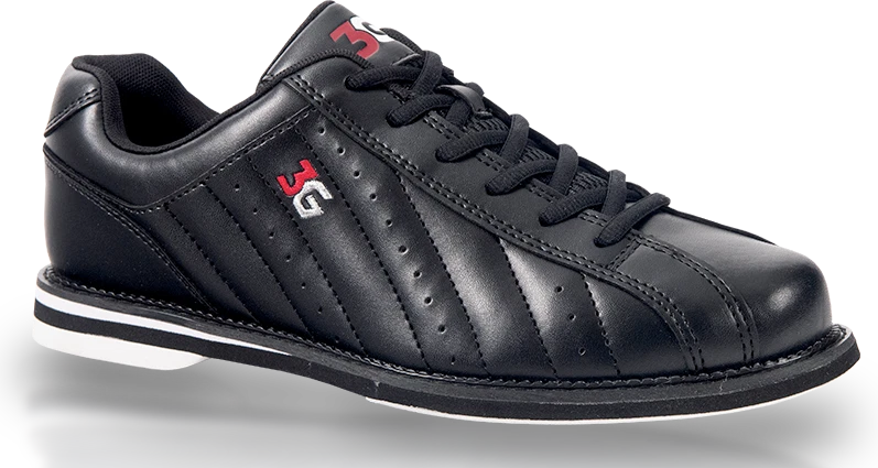 3G Kicks Unisex Wide Bowling Shoes Black - Image 1 of 1