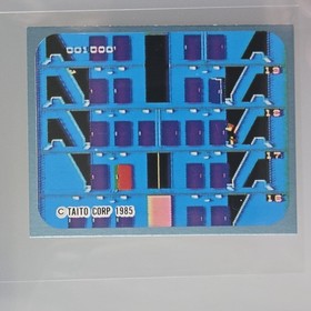 Vintage Famicom Menko Card #73 Elevator Action (Taito/Amada, 1985) Japanese