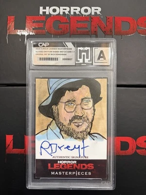 2025 Horror Legends Masterpieces Richard Dreyfuss Auto Rich Hennenman Sketch 1/1 - Image 1 of 2