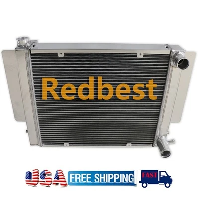 Radiador de 3 filas para Mazda RX2 RX3 RX4 RX5 RX7 SA/FB S2 1969-95 turbo cupé 2 puertas Foto 1 de 4