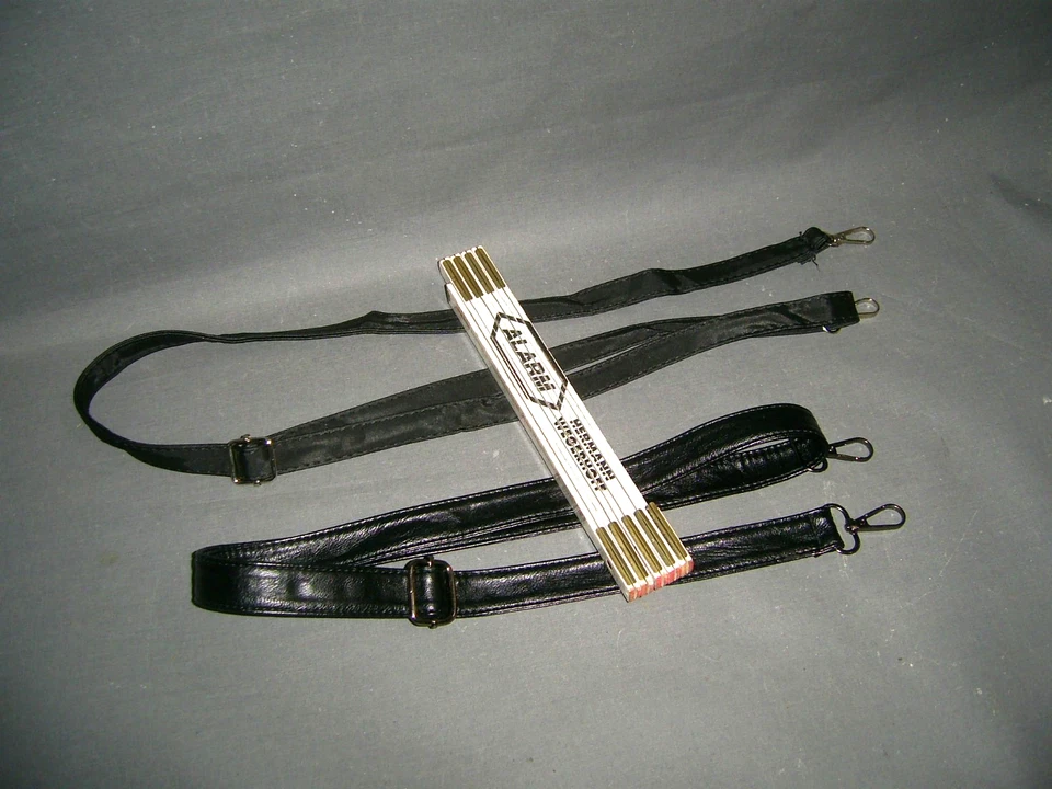 Taschengurt Gurt Umhängetasche Riemen Kunstleder schwarz 1,10m/ 1,20m - Bild 1 von 1