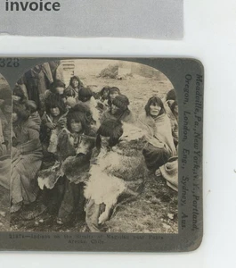 Indianerstraße von Magellan Chile Keystone Stereoview - Bild 1 von 2