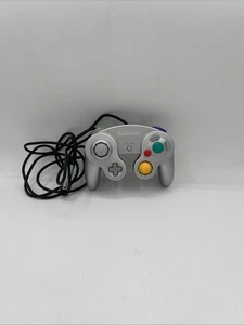 Controlador Nintendo GameCube Platinum Silver DOL-003 OEM Auténtico - Probado - Imagen 1 de 7