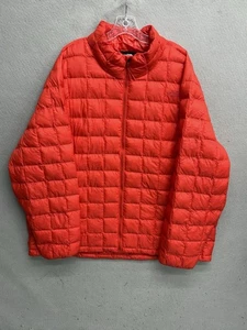 NWT The North Face Puffer Jacket Mens 3X Fiery Red Down Zip Aconcagua - Picture 1 of 14