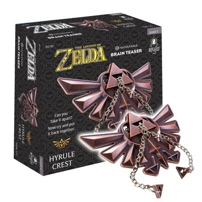 BePuzzled, Legend of Zelda Hyrule Crest Hanayama Brain Teaser, Mensa Clasificado Le... Foto 1 de 4