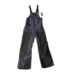 Rhone Workshops NanoProjects Snowboard Ski Latzhose blaue Jeans schwarz selten neu mit Etikett Medium - Bild 1 von 7