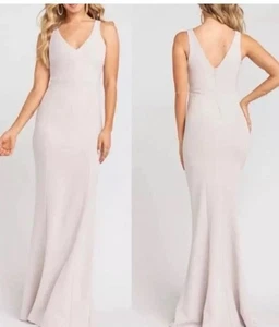 Vestido Show Me Your Mumu Morgan en Show Me The Ring (Pinky Nude) Mediano - Imagen 1 de 8
