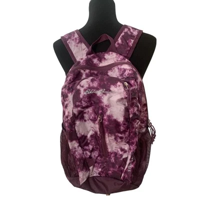 Mochila Eddie Bauer Stowaway 20L embalagem roxa mochila leve acampamento - Imagem 1 de 4