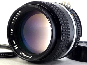 Nikon Ai-s Nikkor 85mm f/2 Telephoto Prime MF Lens Ais SLR Classic Camera Japan! - Picture 1 of 12