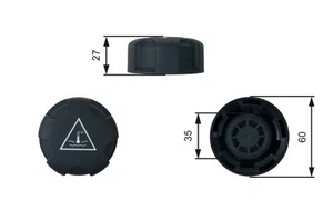 Radiator Cap fits BMW X2 F39 1.5 2.0 1.5D 2.0D 2017 on Gates 17132754264 Quality - Picture 1 of 1