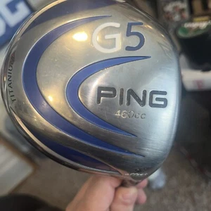 Ping G5 Driver 460cc 9° NV 65 Stiff 350 W/pinnacle Balls And Tees - Picture 1 of 11