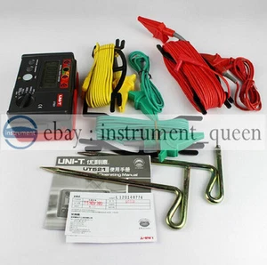 UNI-T UT521 Earth Ground Testers,VOLTAGE TESTER METER 0~2000Ω !!NEW!! - Picture 1 of 3