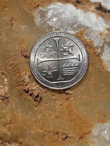 2019 D Washington Quarter, San Antonio Missions, Texas Mint! - Picture 1 of 6