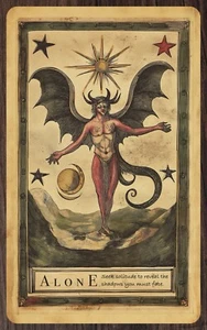 Medieval alchemy tarot oracle cards (collectible set of 9) - Photo 1 sur 11