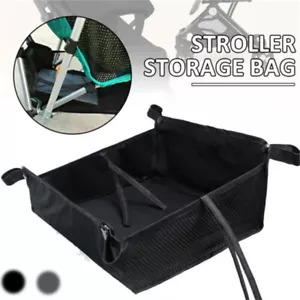 1PC Universal Pram Buggy Stroller Pushchair Storage Bottom Basket Shopping Hot - Picture 1 of 10
