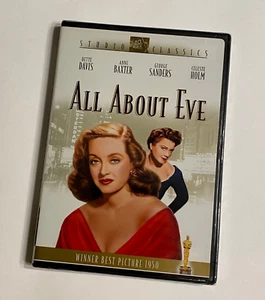 All About Eve dvd- Bette Davis, Anne Baxter (Studio Classics) NEW SEALED - Picture 1 of 4