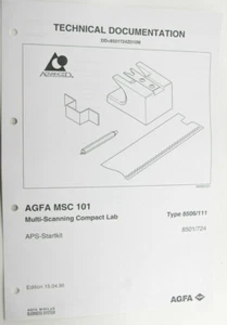 AGFA MSC 101 8506/111 Multi Scanning Compact Lab APS-Startkit English USED B183B - Picture 1 of 2