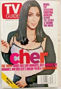Tv Guide Magazine August 21-27 1999 Cher-Christina Aguilera Low Moments-M243 - Picture 1 of 1