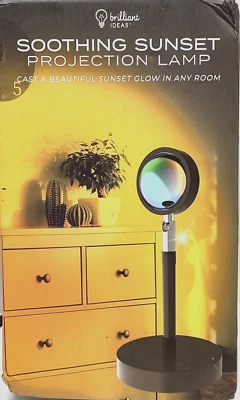 Brilliant Ideas soothing sunset projection lamp. - Image 1 of 4