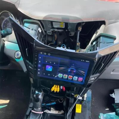 For Hyundai Sonata 2011-2015 9" Car Stereo Radio GPS Navi Carplay BT Android 15 - Image 1 of 4