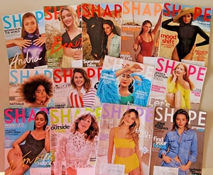 SHAPE MAGAZINE 13 Issues 2020-21 Vanessa Hudgins Keri Russell - Picture 1 of 15