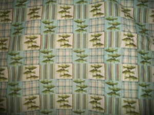 Vintage fish themed window valance, 18" x 124" - Picture 1 of 7