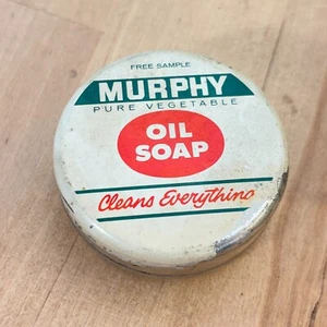 VTG Murphy Oil Soap Tin Can - 2" Free Sample, Empty - Picture 1 of 7